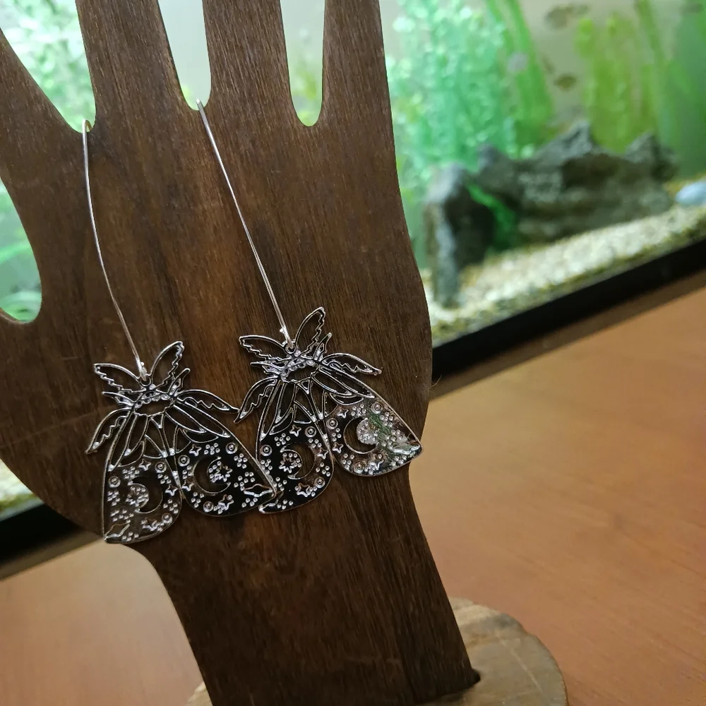 Silver Fly Earrings